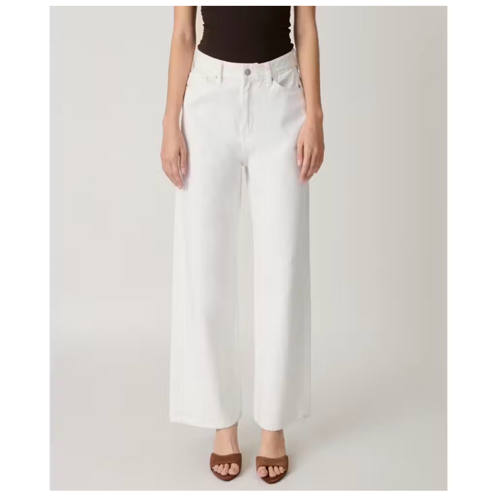 ส่งต่อ พร้อมป้าย!! AIMER - 90s Baggy Jeans กางเกงยีนส์ เอวต่ำ ทรงขาบาน (Launch 2MAR)