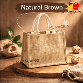 กระเป๋าผ้า ใบใหญ่ ใยธรรมชาติ ทรงตั้ง ใส่ของหนักได้ ใส่ A4 ได้ | Minimal Luxury Tote Bag รักษ์โลก
