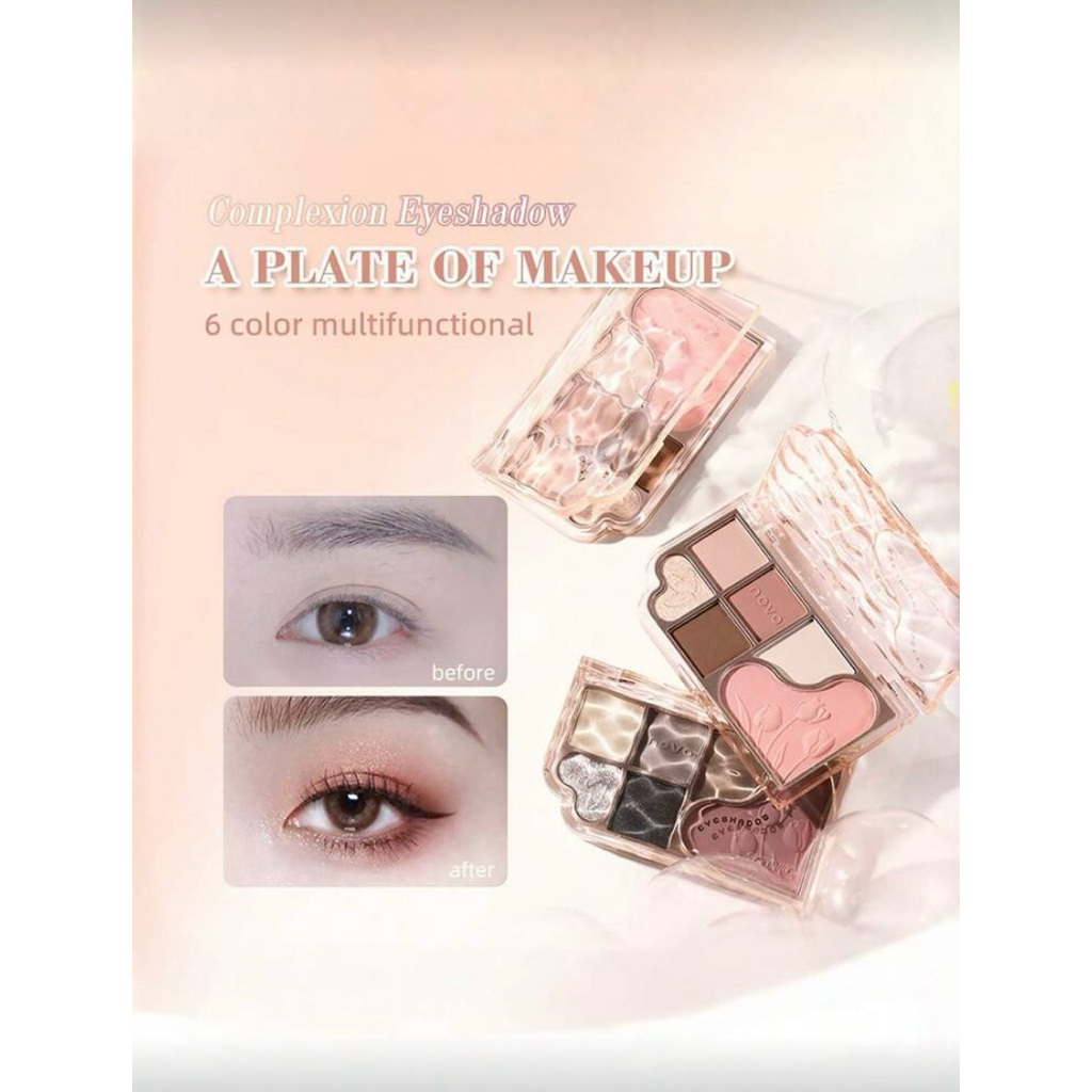 ✨NOVO Dreamy Star Sand Six-Color Eyeshadow Palette✨