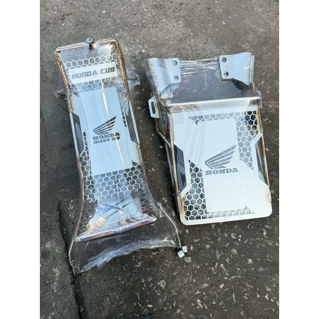 แร็คท้าย สแตนเลส wave125s r i บังลม ทัวร์ริ่ง กันลาย แข็งแรง ติดตั้งง่าย อะไหล่แต่ง พร้อมส่ง