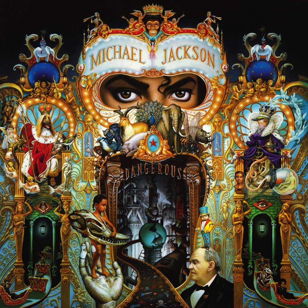 CD Audio เพลงสากล [Pop] Michael Jackson - Dangerous [1991] (แผ่น Remake + screen ทำจากไฟล์ FLAC)