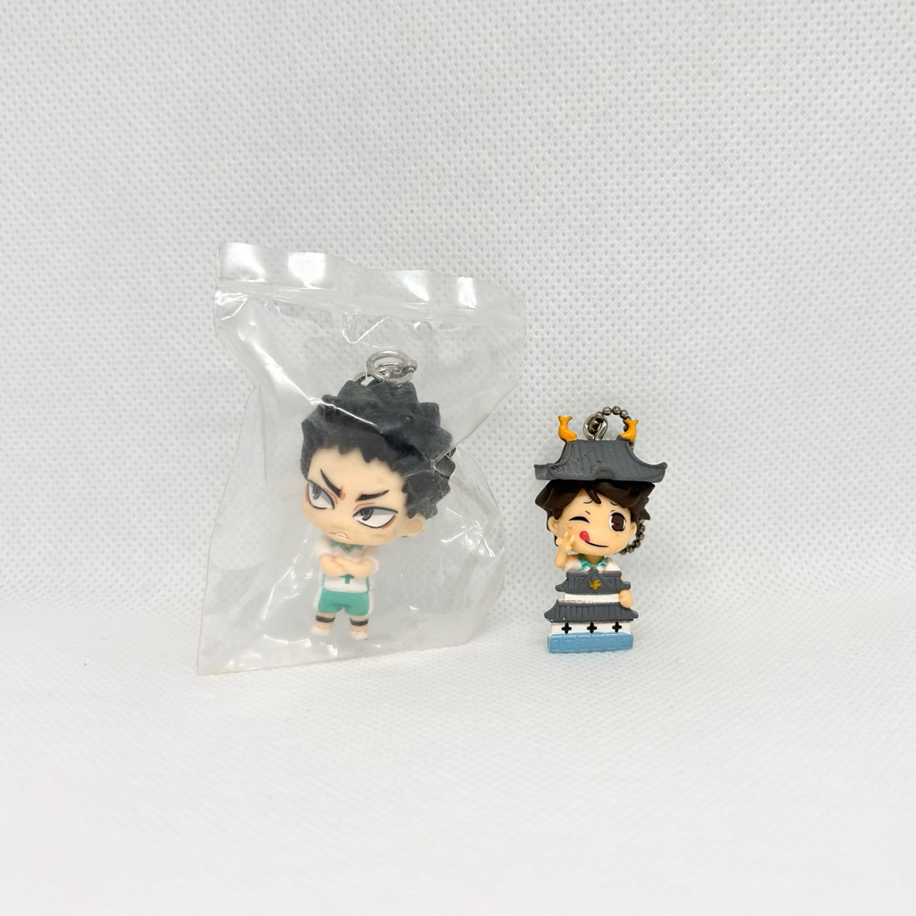 haikyuu! keychain พวงกุญแจไฮคิว oikawa & iwazumi