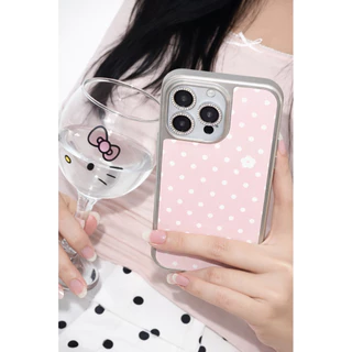 Soft Polka Wish Collection sliver case For iPhone case เคสไอโฟน | Wishwindy