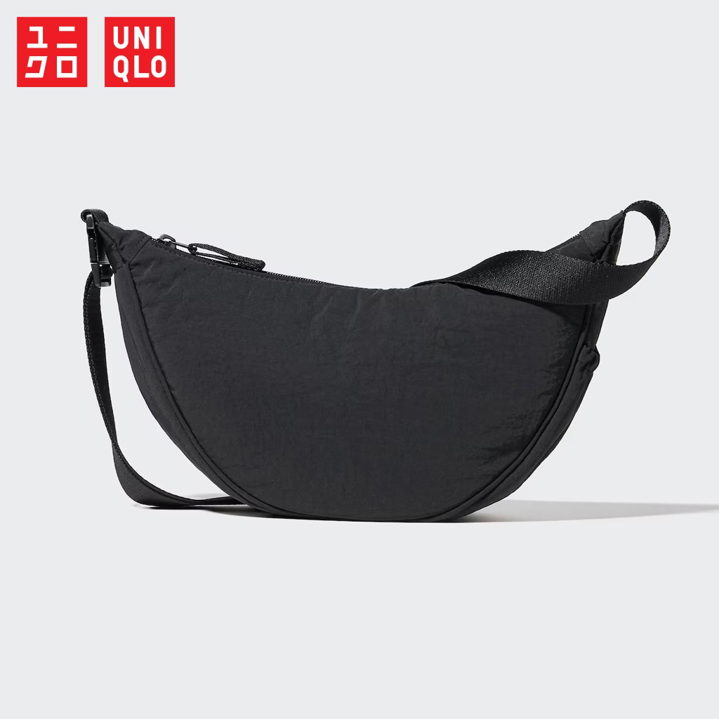 กระเป๋าสะพายไหล่ Uniqlo - Nylon 09 Black