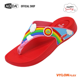 ADDA x HAPPY SUNDAY ลิขสิทธิ์แท้ รองเท้าแตะ สำหรับผู้หญิง รุ่น 31J5GW1 (ไซส์ 4-7)