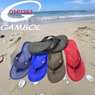 รองเท้าแตะหนีบGAMBOLรุ่น GM11267รองเท้าหนีบมี5สีแดง/น้ำเงิน/…