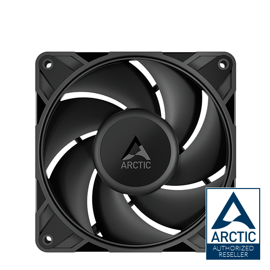 ARCTIC P12 PRO PST BLACK (Computer fan / พัดลมระบายความร้อนคอมพิวเตอร์)
