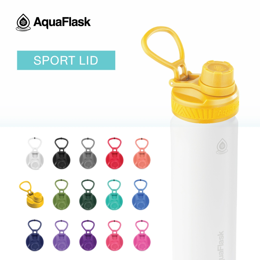 AquaFlask Sports Lid Cap (14-64oz) - ฝาจุกแบบสปอร์ต ยกดื่ม (ขนาด 14-64 ออนซ์)