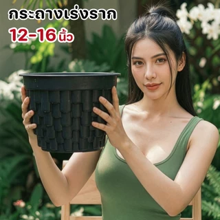 (5ใบ) กระถาง AIR POT 12-16 นิ้ว กระถางเร่งราก กระถางแอร์พอต กระถางแอร์พอท กระถางแอร์พ็อต