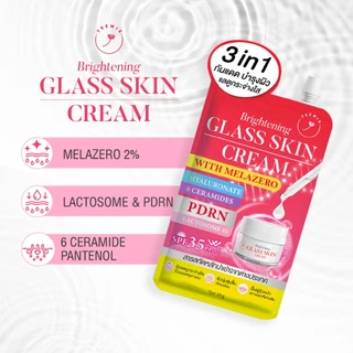(ตะกร้าบริษัท) ครีมทีมี่ กลาส สกิน เมล่าซีโร่2% Teemie Brightening Glass Skin Cream Melazero2% ขนาด10g. Skincare