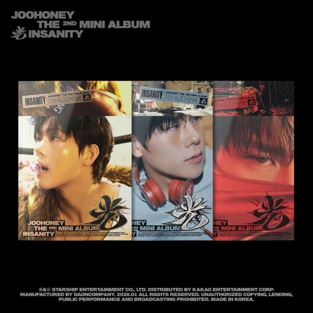 พร้อมส่ง Joohoney 2nd Mini Album - 光 Insanity