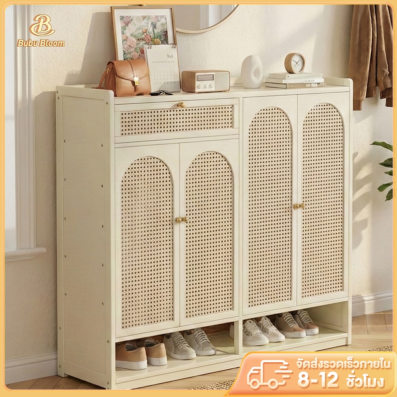 🛒 [Bubu] ตู้เก็บรองเท้า ตู้ชั้นเก็บรองเท้า ชั้นวางรองเท้า  ประหยัดพื้นที่ เก็บของอเนกประสงค์ กันฝุ่นและกันความชื้น