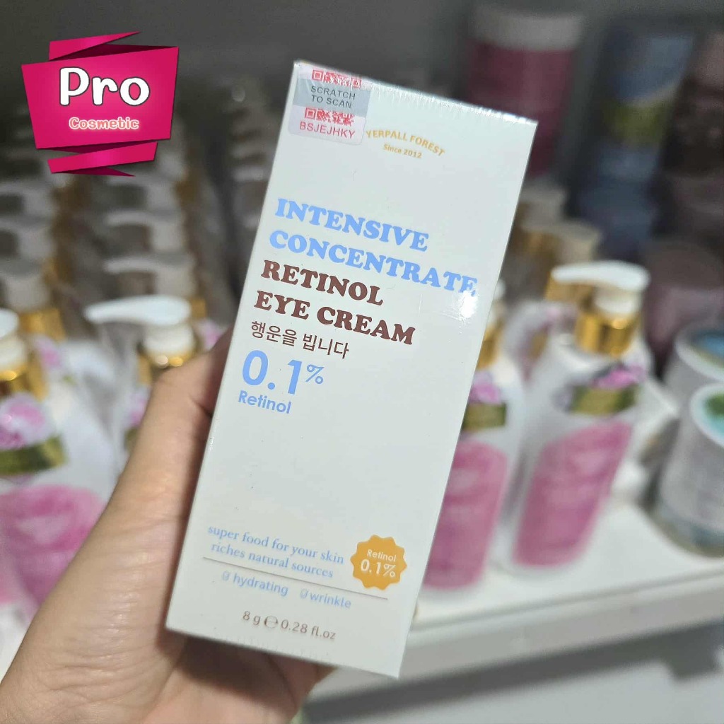 Yerpall วิตามินใต้ตา เยอร์พอล เรตินอล อาย ครีม Yerpall Intensive Concentrate Retinol Eye Cream ขนาด 