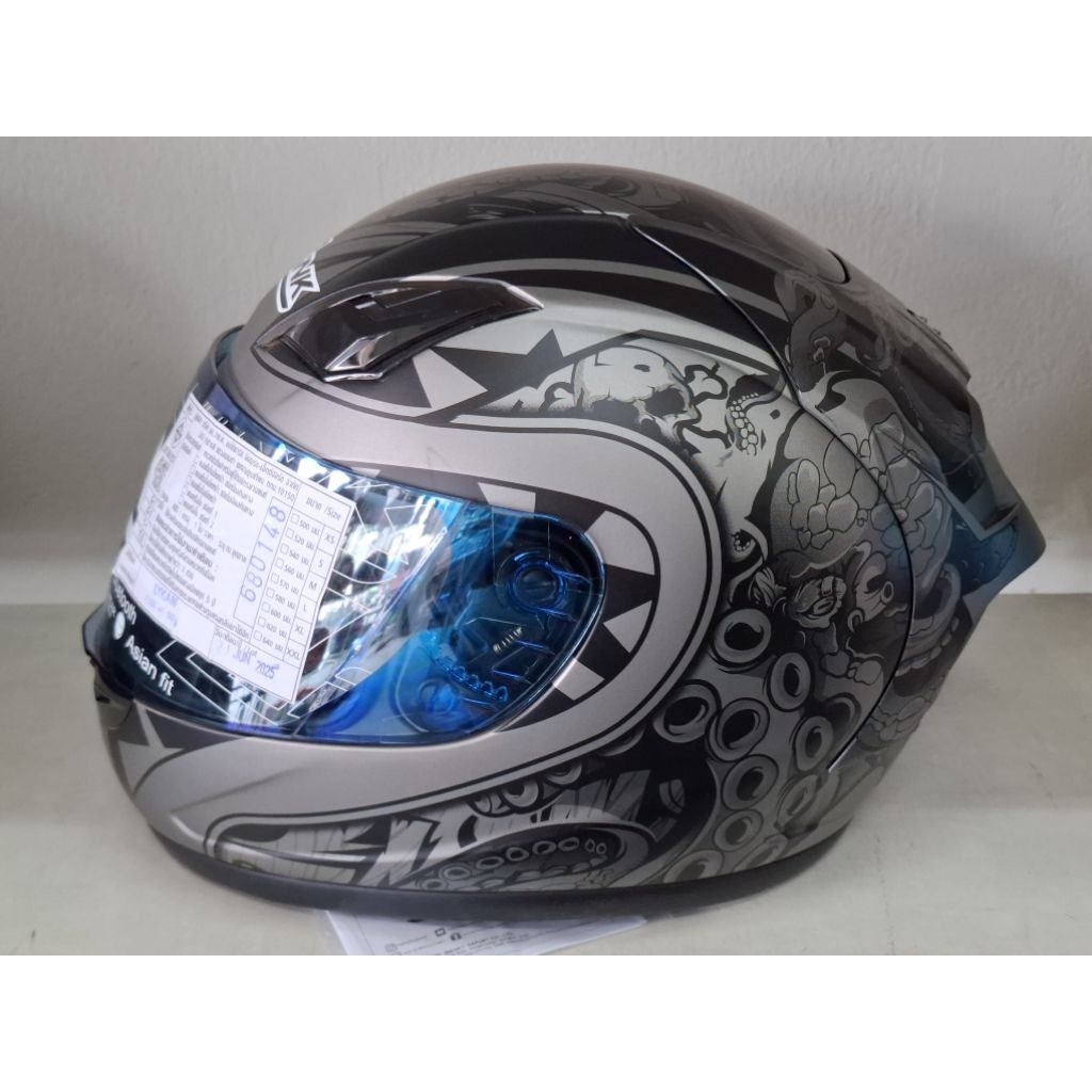 หมวกกันน็อค Link Lycan ลายปลาหมึก Octopus