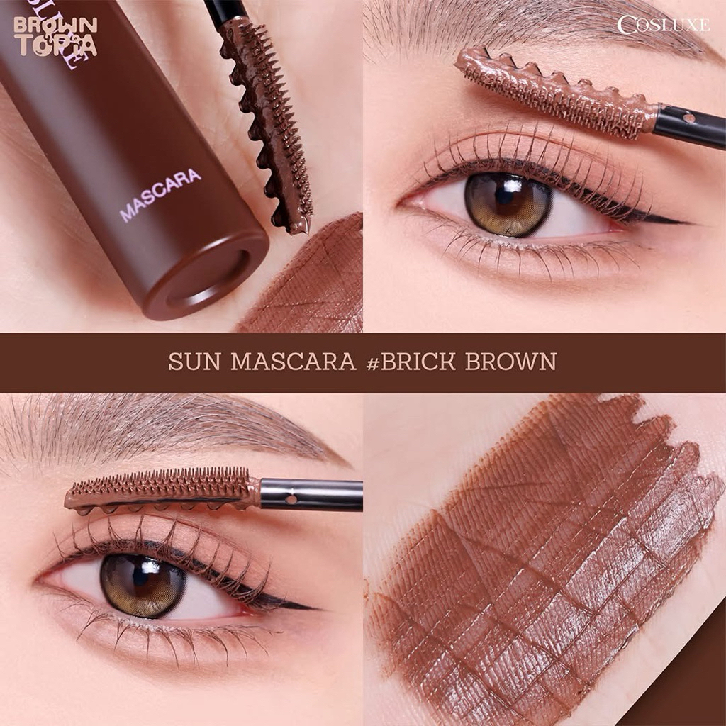 COSLUXE SUN LASH LIFT-UP MASCARA มาสคาร่าจับช่อ