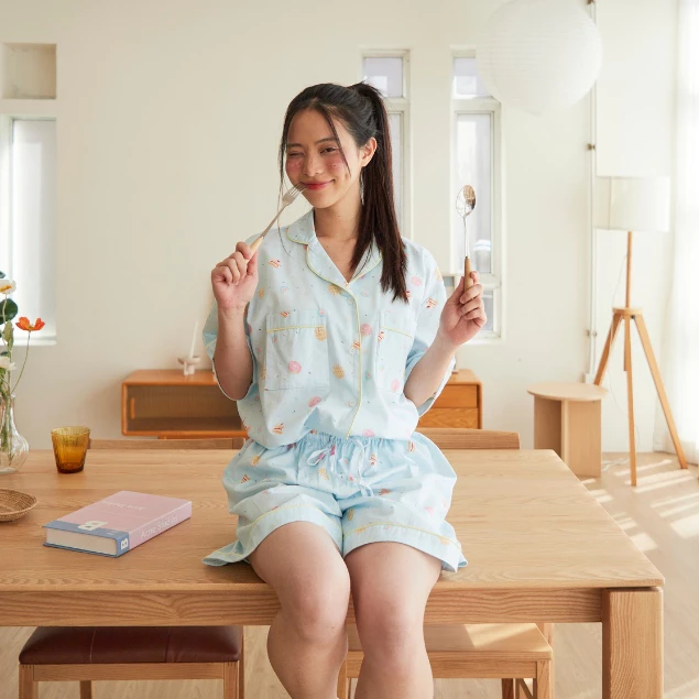 ชุดนอน sliptosleep - Sweet Dream Shorts Set