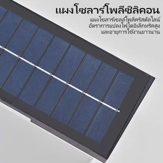 Ofeel ไฟโซล่าเซลล์ โคมไฟติดผนัง โคมไฟนอกบ้าน LED โคมไฟติดผนังแบบเซ็นเซอร์อย่างง่าย IP67 Solar Light