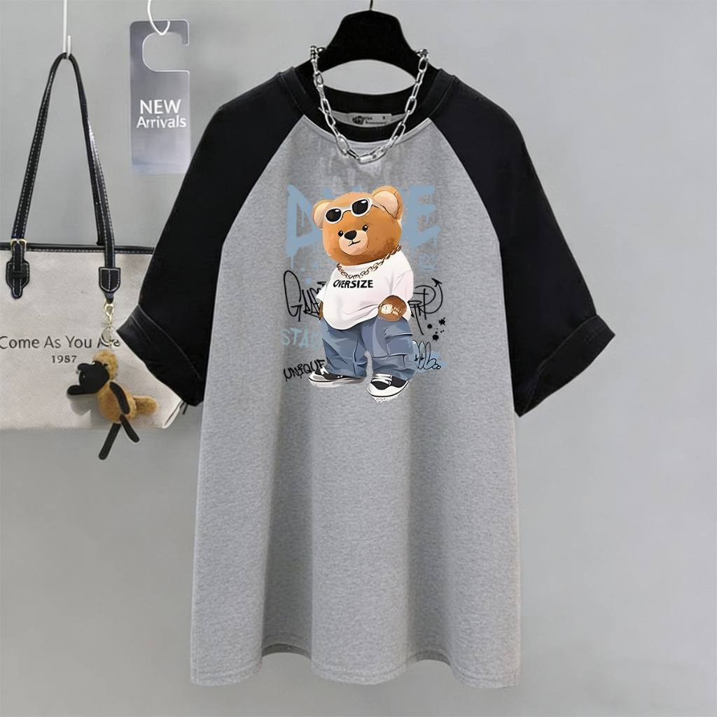 *ส่งในไทย*  P-1305  เสื้อยืดแขนสั้นรุ่นทูโทน ผ้านิ่มใส่สบายไม่ร้อน ใส่ได้ทั้งหญิงและชาย ปลีก-ส่ง (S-