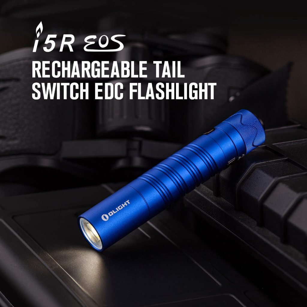 Olight i5R EOS ไฟฉายพกพาขนาดเล็ก สว่าง 350 ลูเมน ส่องไกล 64เมตร