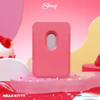 [MS Wallet Hello Kitty] Hello Kitty Collection MS Wallet ที่ใส่บัตรแม่เหล็กแปะหลังโทรศัพท์ สำหรับเคสแม่เหล็ก ลายคิตตี้