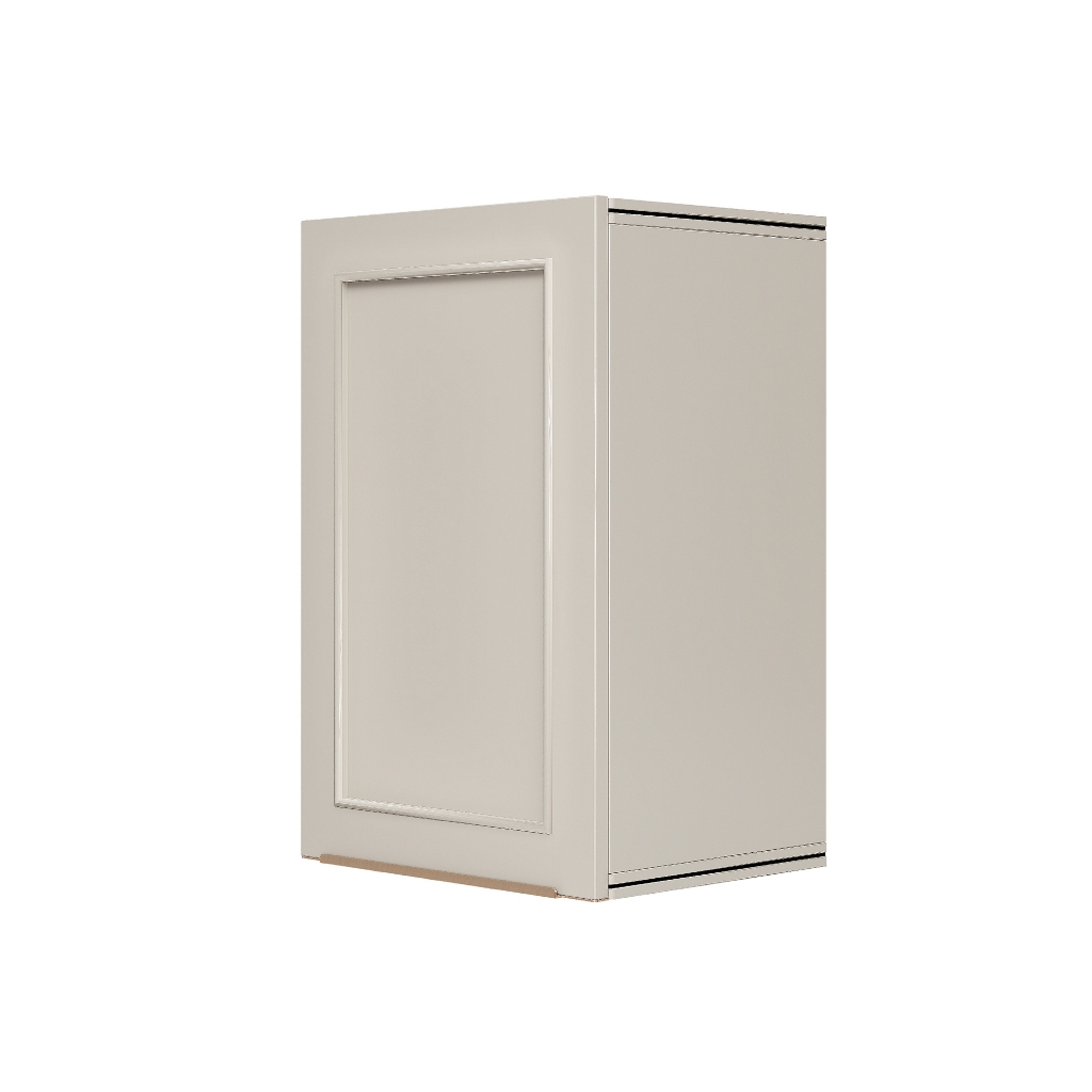 65ตู้แขวนเดี่ยวเวนิส สีโธฟู มือจับโปรไฟล์ SOFT CLOSE ขนาด 45x70x36 ซม.