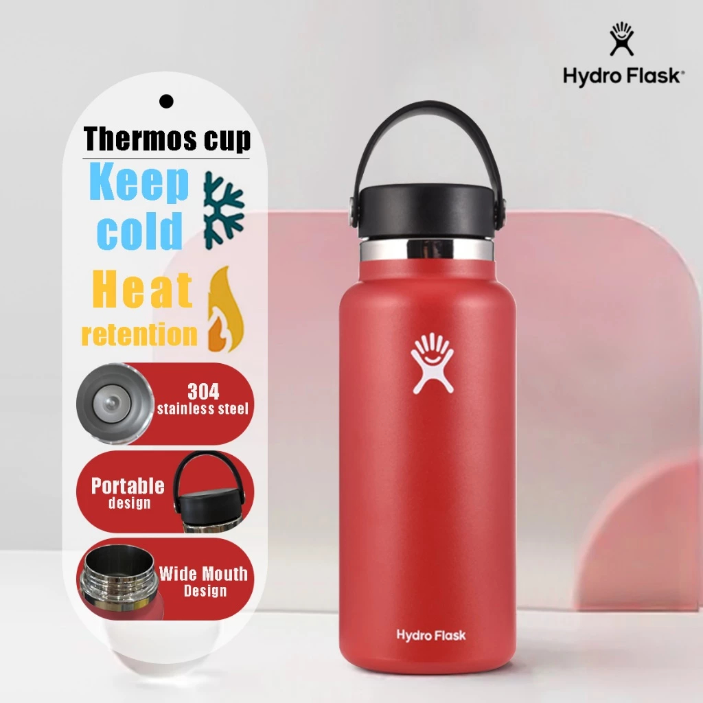 Hydro Flask-20OZ32OZ40OZ (591-1182 มล.)สูญญากาศ แก้วเก็บความเย็น เก็บความเย็น เก็บอุณหภูมิ ป้องกันกา