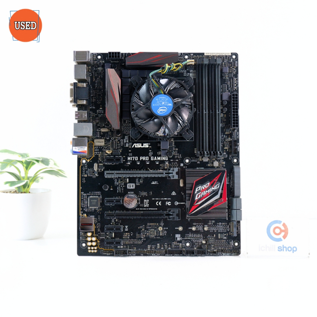 ชุดซีพียูพร้อมเมนบอร์ด CPU: INTEL PENTIUM G4400 + MB: ASUS H170 PRO GAMING P17256
