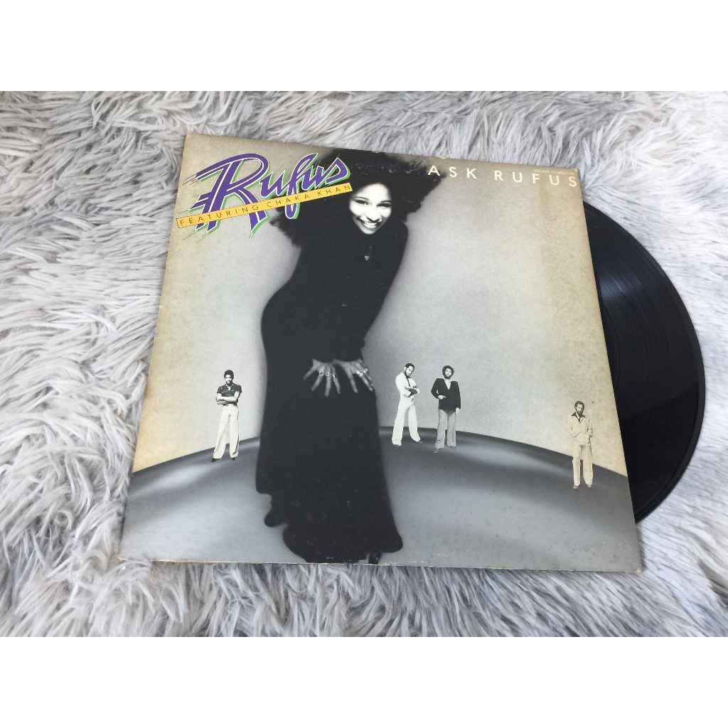 Ask Rufus - Rufus & Chaka Khan ขนาด 12 นิ้ว LP G171
