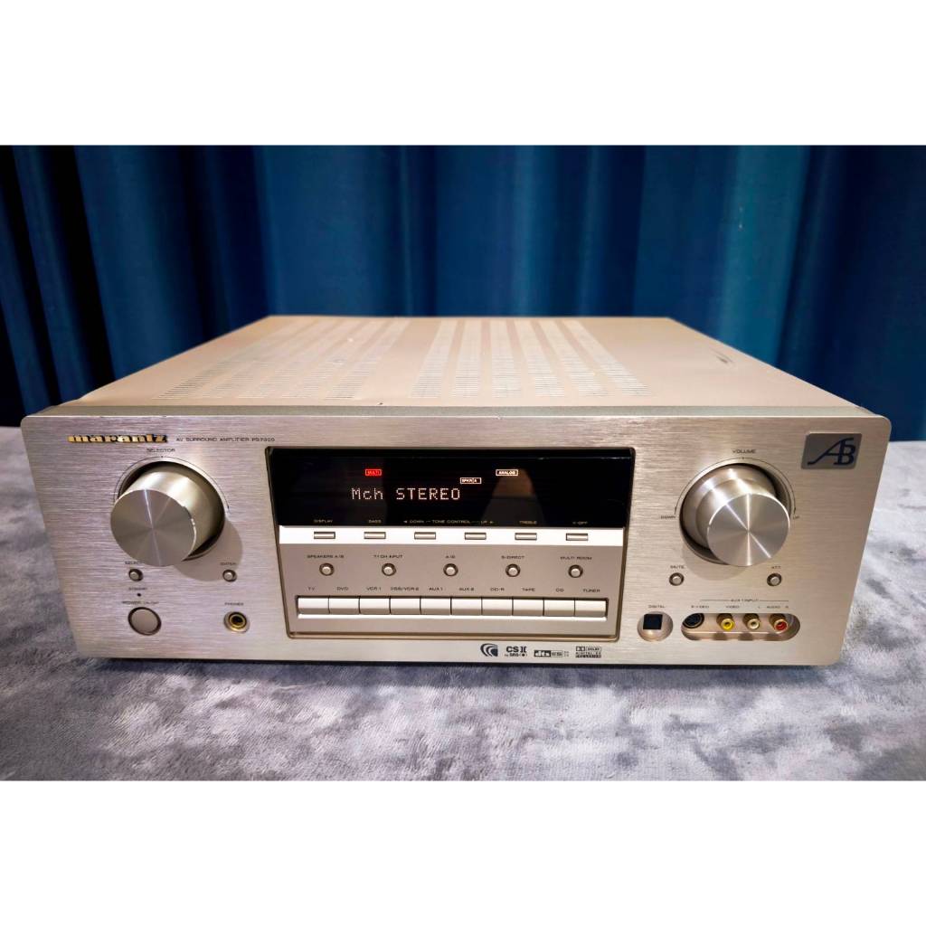 Marantz PS7300 6.1Ch เครื่องสวย เสียงดีทั้งดูหนัง/ฟังเพลง กำลังขับสำรองดีมาก (AV Amplifier)