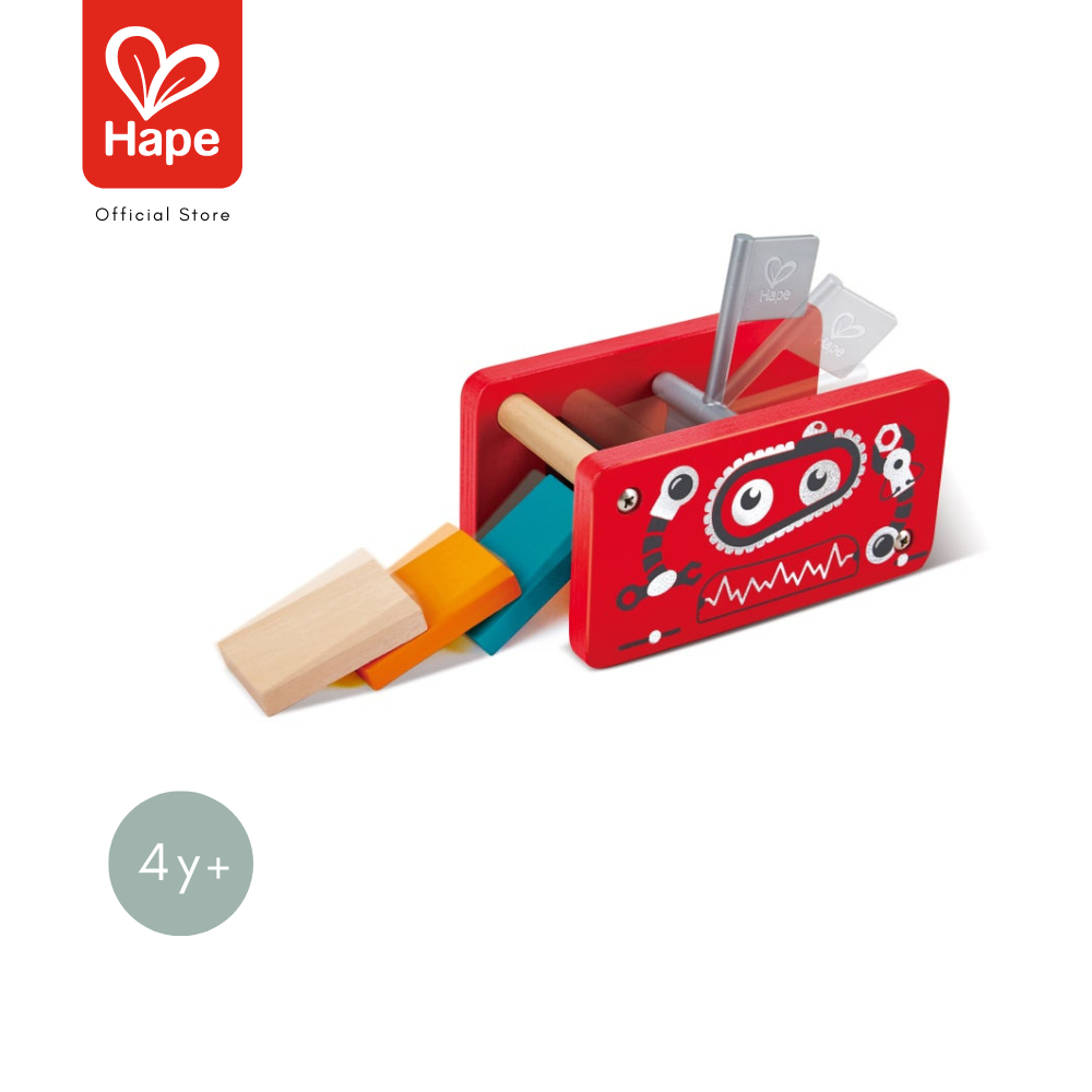 Hape - Robot Factory Domino        โรงงานหุ่นยนต์โดมิโน        4Y+ รูปที่ 9