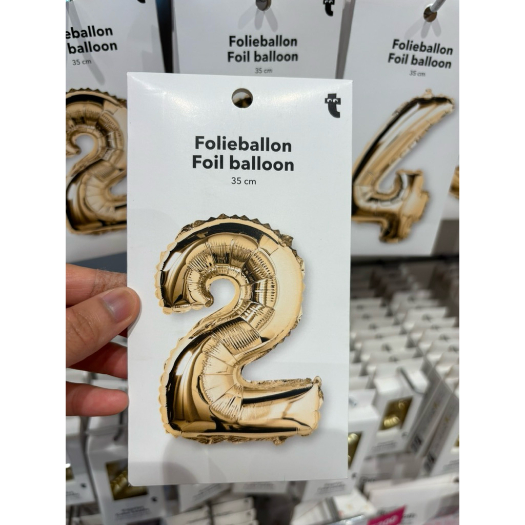 ลูกโป่งวันเกิด เข็มกลัดวันเกิด สายสะพายวันเกิด - Flying Tiger Copenhagen