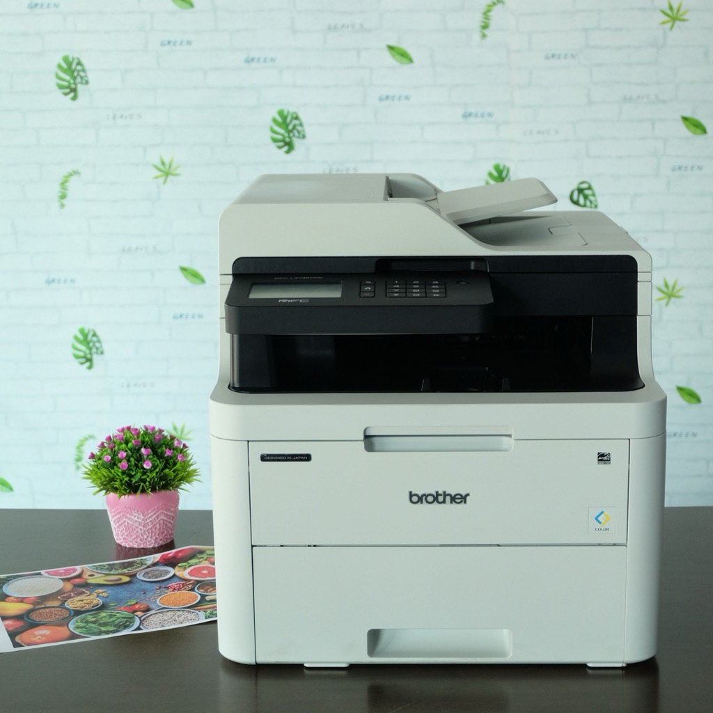 เครื่องปริ้นสี LED มัลติฟังก์ชัน Brother MFC-L3735CDN (มือสอง รับประกัน 6 เดือน)