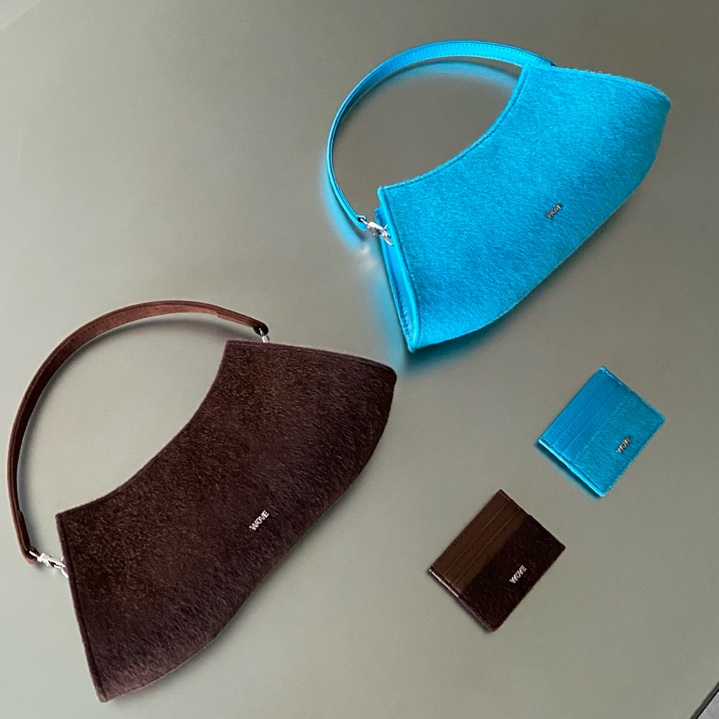 WOVE - Rocking horse fur shoulder bag กระเป๋าถือ/สะพายไหล่ ขนม้าเทียม