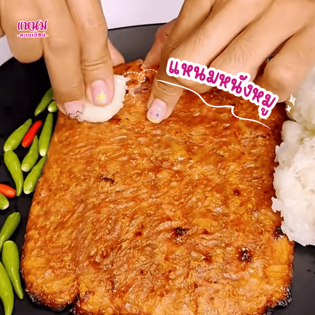 แหนมหนังหมู ตราดอนเมืองกม.26 (500 กรัม) ตราเเหนมดอนเมืองกม.26