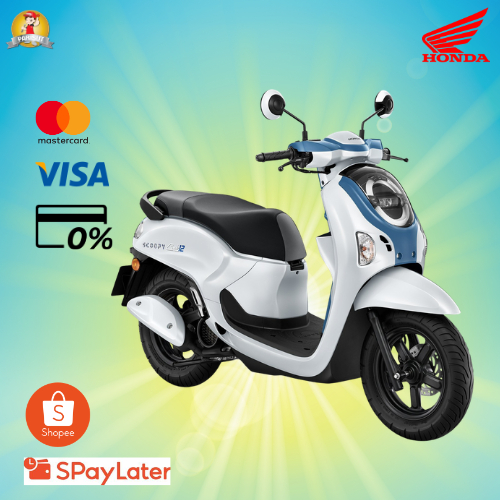 Honda Scoopy 2026 ฮอนด้า ผ่อน0% รวมจดทะเบียน พรบ.