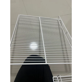 *พร้อมส่ง* ตะแกรงตู้แช่ ขนาด 53x41 ซม.มีกันตกหน้า-หลัง