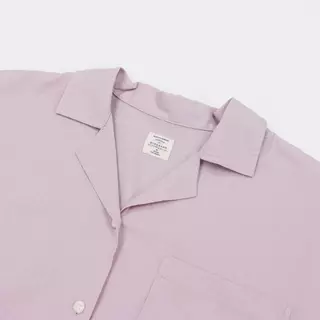 GIORDANO เสื้อเชิ้ตผู้หญิง Women's Loose Linen Shirt 05345213