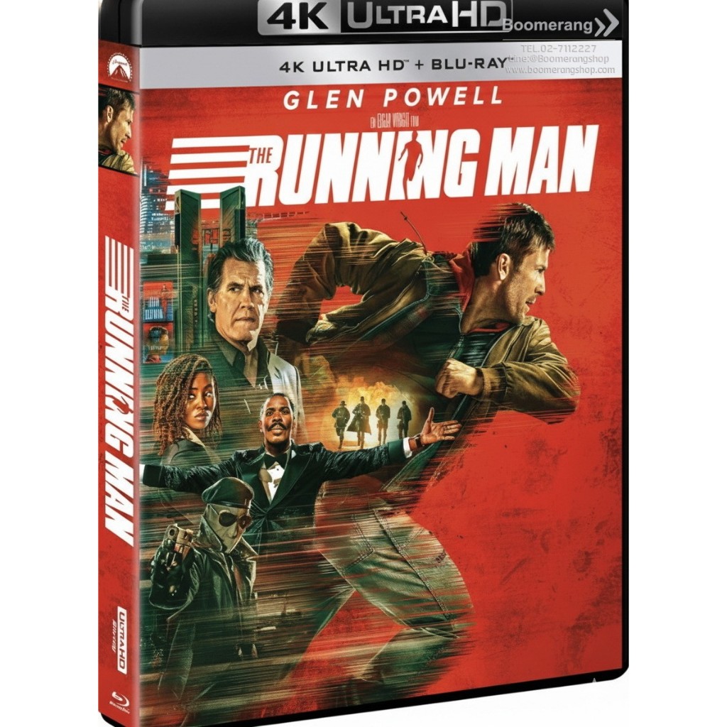 Running Man, The (2025) /เดอะ รันนิ่งแมน (4K+Blu-ray) (4K/BD ไม่มีเสียงไทย-มีซับไทย) (Boomeranshop)