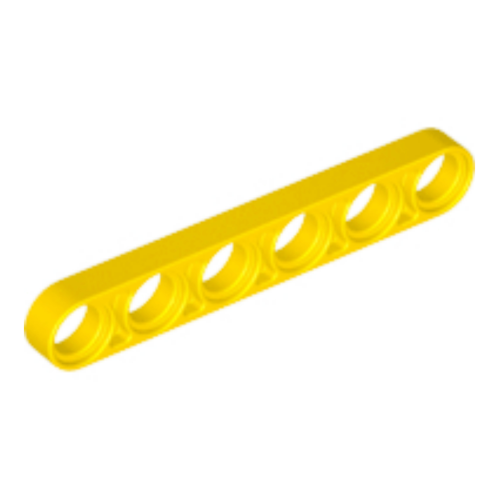 [014] ชิ้นส่วนเลโก้ Lego Part Technic, Liftarm Thin 1 x 6 (32063) ราคา/ชิ้น