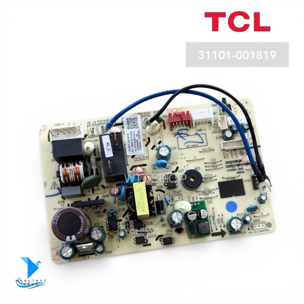 31101-001819 แผงวงจรแอร์ TCL แผงบอร์ดแอร์ทีซีแอล บอร์ดคอยล์เย็น อะไหล่แอร์ ของแท้ศูนย์