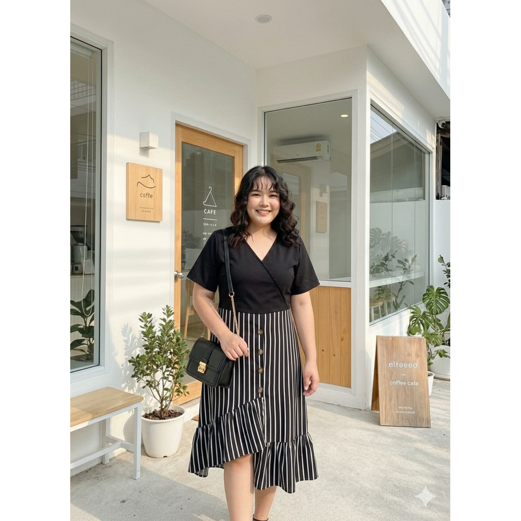 ส่งต่อ เดรสสาวอวบ อกถึง46 by Chub.Shop