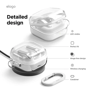 elago Galaxy Buds 4 / 4 Pro Clear Hang Case เคสใส ลิขสิทธิ์แท้ (สินค้าพร้อมส่ง)