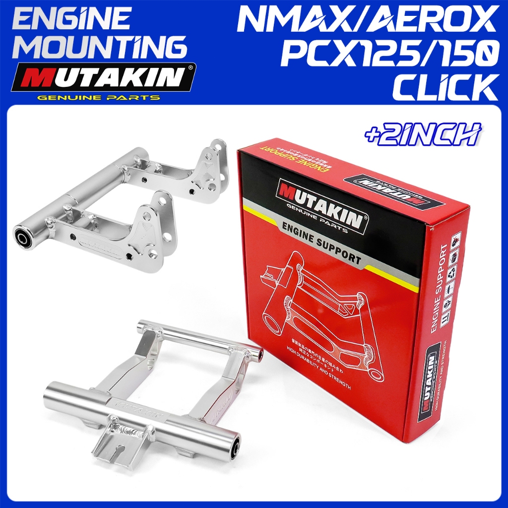 MUTAKIN ENGINE MOUNTING CNC VARIO CLICK125/150/160 PCX150/160 NMAX AEROX 2inch EXTENSION STAND