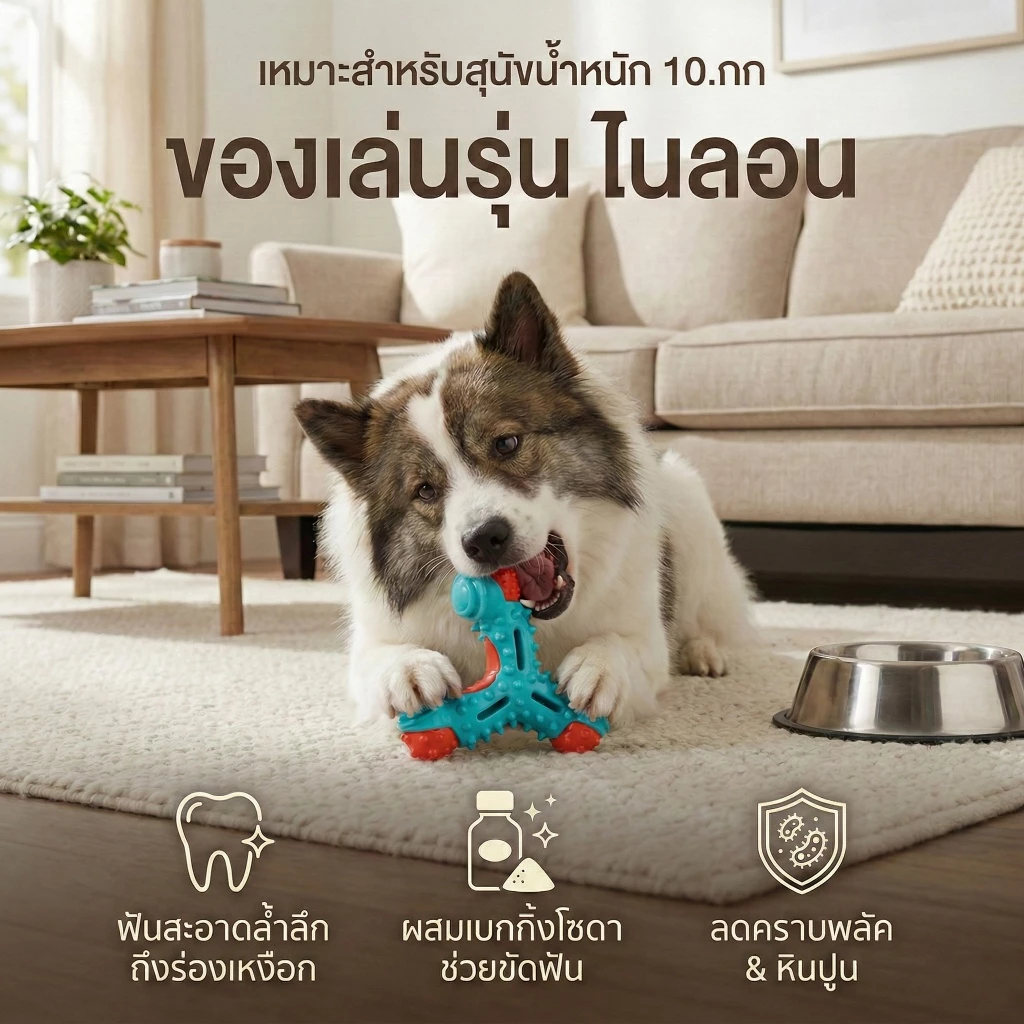 [แบรนด์แท้ USA🇺🇸] Arm and Hammer Nubbies ของเล่นสุนัข ดูแลเหงือกและฟัน Wish Bone ไก่