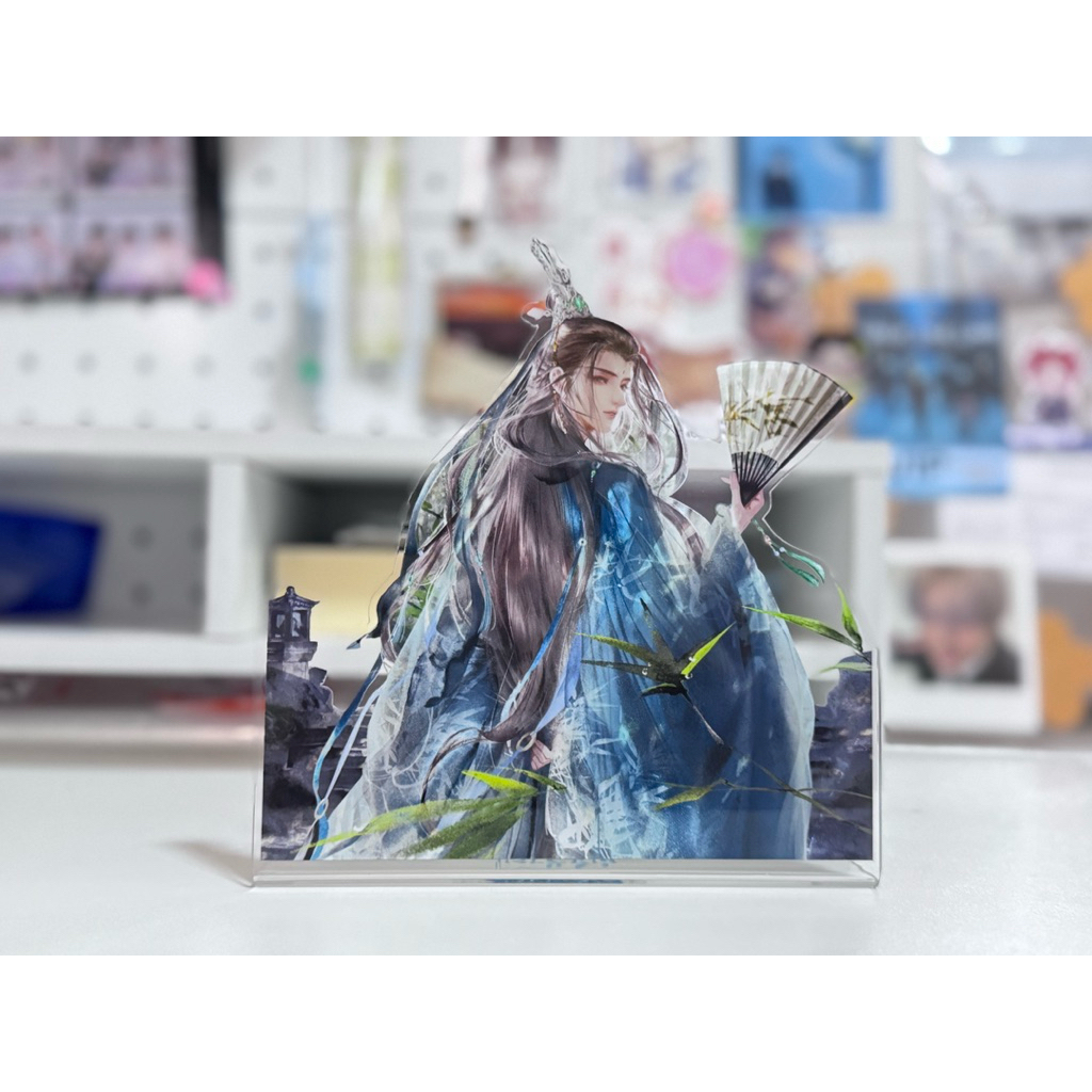 พร้อมส่ง🌸 ที่กั้นหนังสือ SENSE BOOK ตัวร้ายอย่างข้าจะหนีเอาตัวรอดยังไงดี เสิ่นชิงซิว