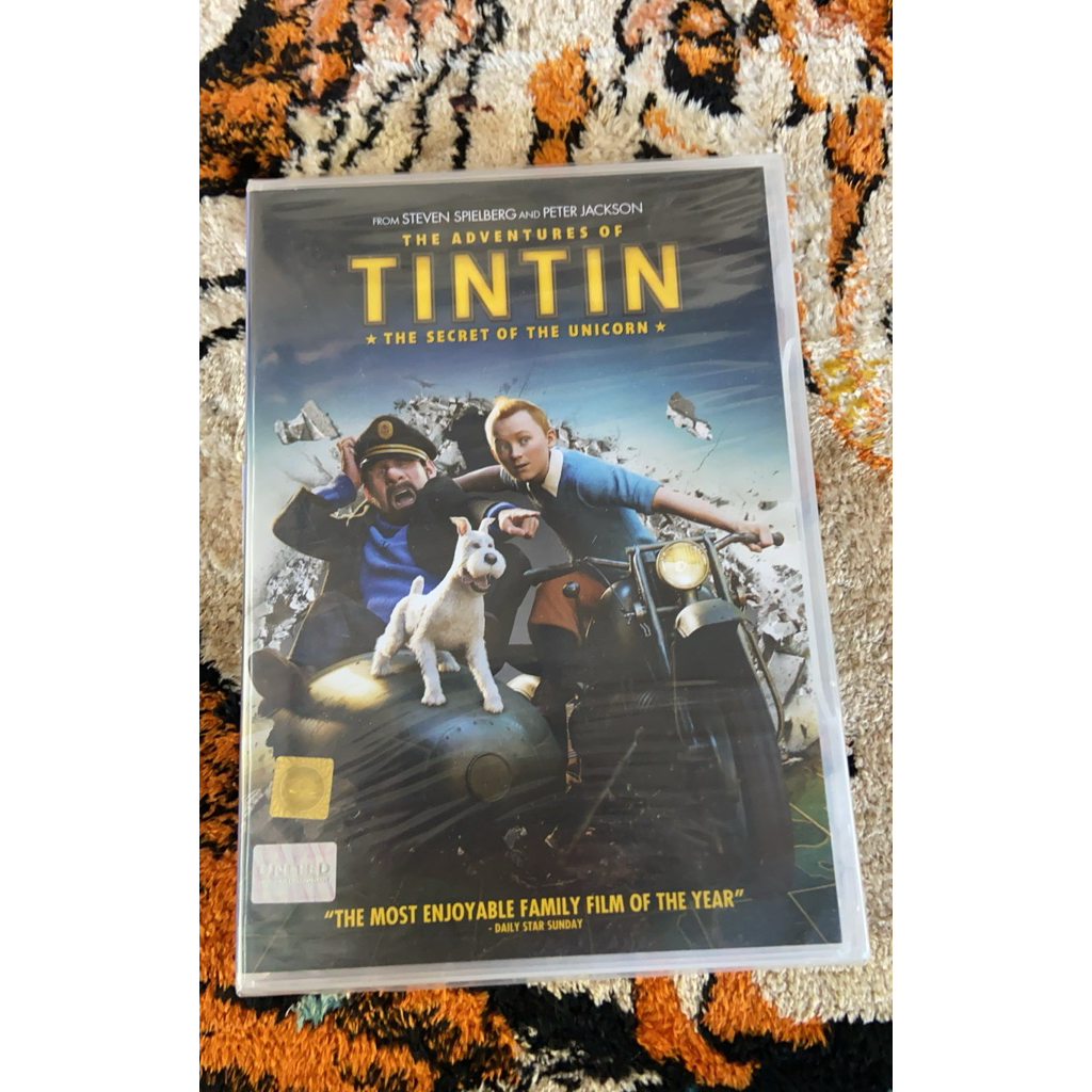 DVD หนัง TINTIN ซีลมือ1แผ่นแท้ภาคไทย 208