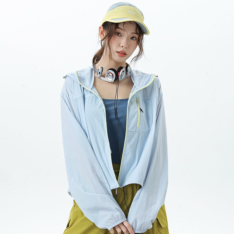 เสื้อกันแดดยูนิเซ็กซ์ UPF50+ ระบายอากาศ เหมาะกับกิจกรรมกลางแจ้ง