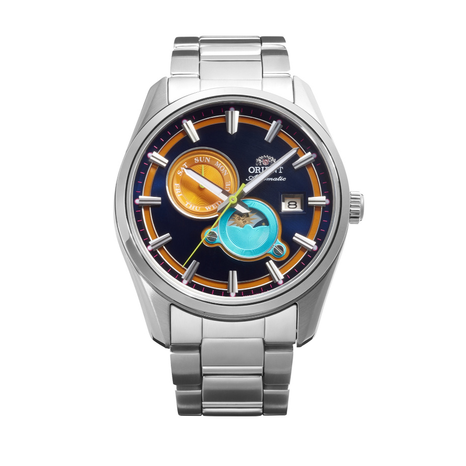 Orient Stretto Day & Night นาฬิกาสายเหล็ก (RA-AK0316L) Limited