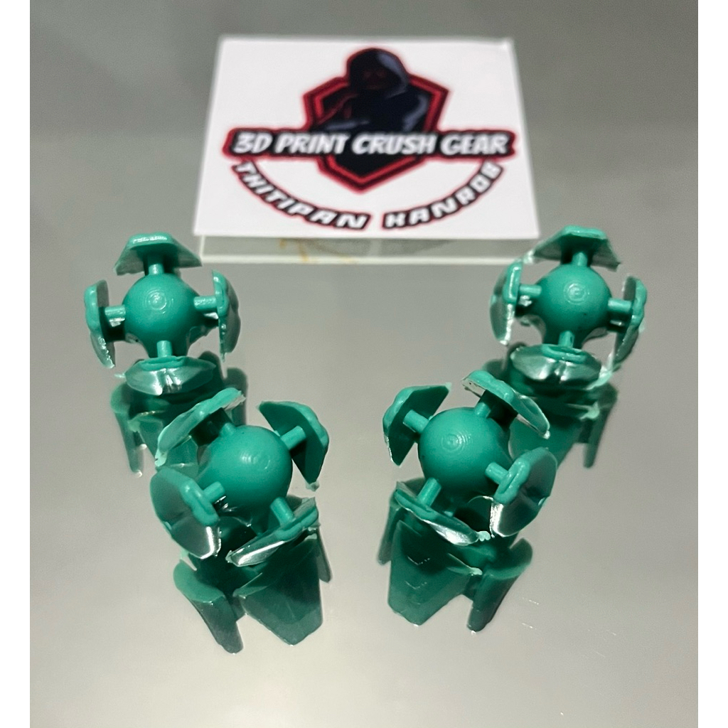 Crush gear ครัชเกียร์ งานฉีดอินโด 1 ชุด 4 เล็บ fivestar ห้าดาว jiada toy ราคา ถูกที่สุด ดีลบีเคเค แกลเลอรีภาพที่ 4