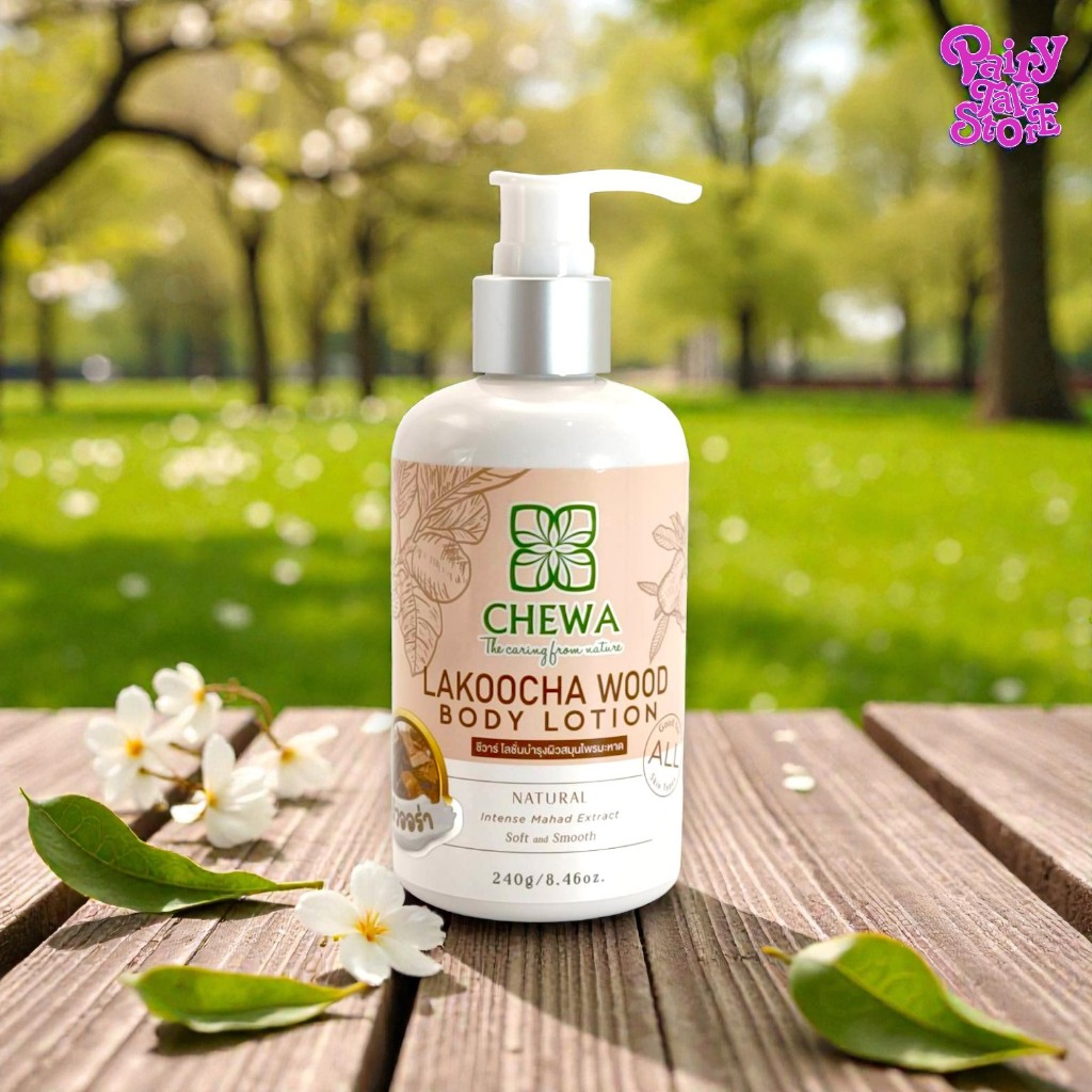 🍊 Chewa (ชีวาร์) โลชั่นบำรุงผิวมะหาด – เพื่อผิวแลดูสว่างกระจ่างใสอย่างเป็นธรรมชาติ